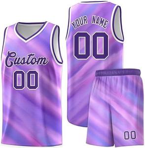 Conjunto de Uniforme de Baloncesto Premium con Impresión de Logotipo, Nombre y Número Personalizados, Tela Transpirable de Secado Rápido para Deportes de Equipo - Product Image 5