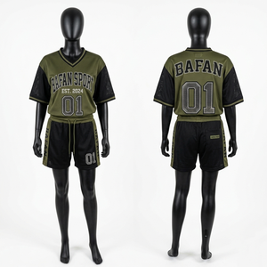 180 GSM Premium Polyester <b>Mesh</b> Jersey Short <b>Set</b> Neon Green Black Panel Sublimation Custom Women's <b>Sets</b> - Product Image 3