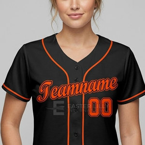 Maillot de softball pour femmes en gros, design personnalisé, respirant, séchage rapide, 100 % polyester, tenue de sport performante, uniforme de jeu d'équipe, manches courtes - Product Image 6