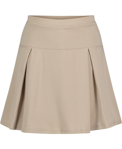 Faldas Escolares Resistentes a las Arrugas para Niñas, Cintura Elástica, Bolsillos Funcionales, Falda para Niñas con Pantalón Corto Interior - Product Image 1