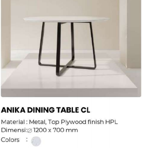 Modern Round <b>Coffee</b> <b>Table</b> With Black Metal Frame <b>White</b> Laminate Top Minimalist Design Living Room Furniture - Product Image 2