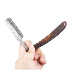 Classic Straight Edge Barber <b>Razor</b> for <b>Men</b> Professional New Arrival Custom logo Wood Handle <b>Razor</b> with packaging by Life Care. - Product Image 6