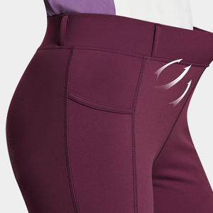 Top Trending Product Equestrian Riding Pants For Women Comfortable Stretch Fabric Custom Made Ladies Horse Riding Pants - Product Image 4
