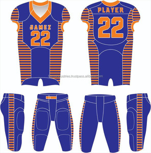New Design Breathable American Football Uniform Sets Short Sleeve Sports Clothing Cheap Price - Product Image 1
