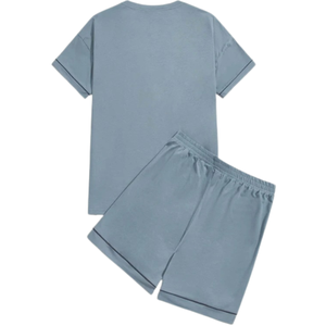 Custom Summer <b>Sets</b> <b>Men</b> Loose <b>Men's</b> <b>Short</b> Sleeved <b>Shorts</b> Two-piece <b>Set</b> Handsome <b>and</b> High-end <b>Men's</b> <b>Shorts</b> <b>and</b> <b>T</b>-<b>shirt</b> <b>Set</b> - Product Image 5