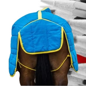 Tapis de participation d'hiver équestre Pro imperméable à l'eau coquille en maille Ripstop avec remplissage en molleton de coton vêtements d'équitation en plein air - Product Image 2