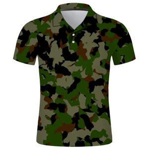 เสื้อเชิ้ตแขนสั้นผู้ชาย ผ้าโพลีเอสเตอร์ถัก ระบายอากาศได้ดี พิมพ์ลายดิจิตอล ป้องกันรอยยับ ใส่สบายๆ - Product Image 2
