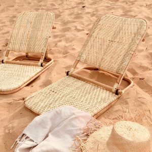 Chaise de plage pliante en rotin écologique Handwicker, chaise de plage d'extérieur pour hôtel et complexe hôtelier, provenant d'une usine au Vietnam - Product Image 4