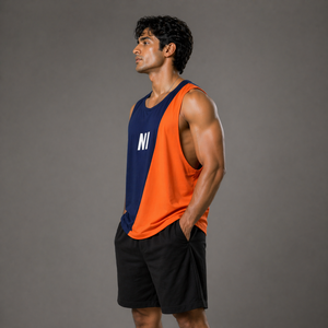 Custom Men Tank <b>Top</b> Sleeveless Cotton <b>Vest</b> Gym Workout Running Shirt Soft Fabric Casual Summer Streetwear Bulk Wholesale - Product Image 3
