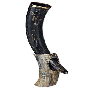 buffalo horn drinking horn hand made <b>drinkware</b> <b>accessories</b> - Product Image 1