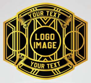 Custom Wrestling Championship <b>Belt</b> Black Strap <b>Gold</b> Metal Plates Sport Equipment Custom Championship <b>Belt</b>, Personalized Award - Product Image 3