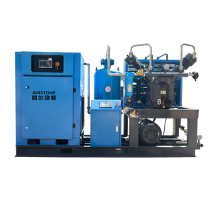 Airstone 4.0m3/min 40Bar Haute Pression 30KW Air Cooling Permanent Magnet Booster Air Compressor - Product Image 2