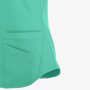 Tenues d'infirmières pour cliniques dentaires, ensembles de blouses médicales à manches courtes, uniformes chirurgicaux pour femmes et hommes, tissu en toile, séchage rapide - Product Image 6