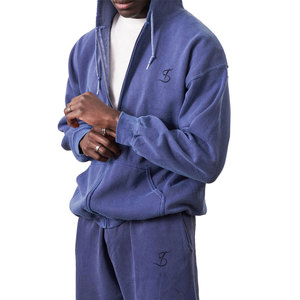 ชุดวอร์มซิปแบบลำลองสำหรับผู้ชาย ดีไซน์ใหม่ปี 2026 ขายส่งชุดวอร์มซิปแบบหลวม - Product Image 5