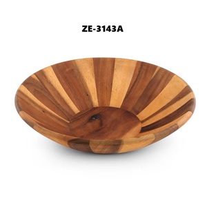 Bol à fruits artisanal de luxe pour la salle à manger et la décoration intérieure de style scandinave moderne, en kraft jetable de haute qualité - Product Image 1
