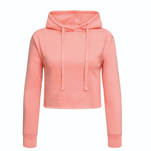 Sudaderas Cortas Casuales de Moda para Mujer, Manga Larga, Cuello Redondo, Estampadas, Tops de Otoño, Sudaderas con Logo Sólido - Product Image 1