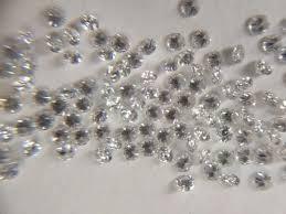 Exclusivo Lote Mixto de Diamantes Sueltos Redondos Pequeños Tipo Estrella Melee SI1 GH Blancos de 1.25mm-2.80mm (0.01-0.08 ct) que Pasan la Prueba del Detector, de RaaMaa - Product Image 5