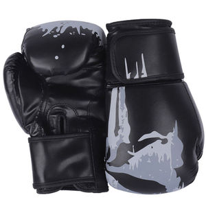 Gants de boxe en PU et cuir véritable, personnalisables, OEM, parfaits pour l'entraînement et le sparring, respirants, sur mesure - Product Image 1