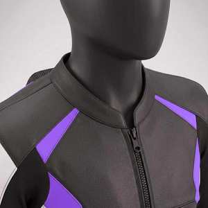 Combinaison de moto en cuir Spandex/Polyester imprimée respirante, équipement de course durable et protecteur pour moto, unisexe - Product Image 4