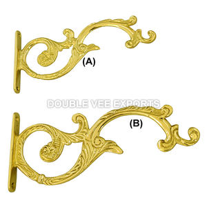 Supports pour suspendre des bougies à l'huile de veilleuse |   Support mural en laiton pour lampes de sanctuarium - DOUBLE VEE EXPORTS - Product Image 2