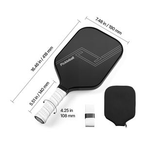 Racchetta Professionale da Pickleball con Superficie in Fibra di Carbonio T700 e Nucleo a Nido d'Ape per Maggiore Potenza e Controllo - Product Image 4