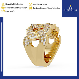 Customizable Handcrafted 925 Sterling Silver Solitaire Diamond <b>Rings</b> with VVS Clarity on Sale from Professional <b>Indian</b> Seller - Product Image 3