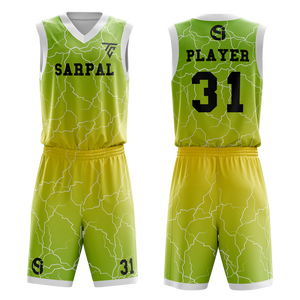 Uniformes de Baloncesto Personalizados 100% Poliéster Transpirable de Secado Rápido Antibacteriano de Alta Calidad para Hombre y Mujer - Product Image 1
