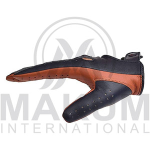 Gants en cuir pleine fleur à prix de gros personnalisé, gants de conduite en cuir pur avec boutons-pression, ajustement parfait, doux et de qualité supérieure - Product Image 5