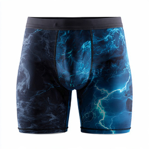 กางเกงรัดรูปซับลิเมชั่นสำหรับผู้ชาย ผ้ายืด/ไนลอน โพลีเอสเตอร์ 100% ชุดชั้นในกีฬาสำหรับผู้ชาย ชุดออกกำลังกายซับลิเมชั่น - Product Image 2