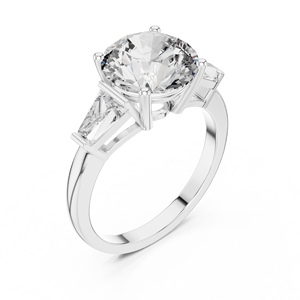 Factory Wholesale 925 Sterling Silver Moissanite <b>Diamond</b> <b>Ring</b> Custom Engagement Wedding Jewelry Manufacturer OEM Supplier - Product Image 4