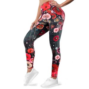 Leggings Deportivos para Mujer, Cintura Alta, Sin Costuras, Pantalones de Yoga, Elásticos, Transpirables, para Correr, Deportes, Push Up, Ropa Deportiva - Product Image 1