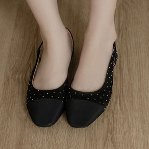 Zapatos Planos de Mujer Ann'S, Transpirables, con Tira Trasera, Punta en Pico, Tacón Bajo, Casuales - Product Image 1