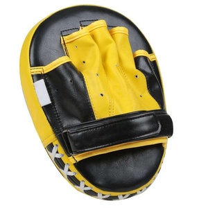 Guantes de Boxeo y Almohadillas de Entrenamiento Personalizadas de Cuero de Lujo, Cómodas y Protectoras para Boxeo, Muay Thai y Kickboxing AS-FP-26 - Product Image 5