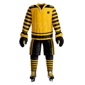 Durable Polyester Ice Hockey Uniform Team Ready Designed for Comfort Reliable Performance Eco-Friendly Lightweight Breathable - Product Image 2