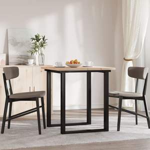 Ensemble de 2 plateaux de table en pin massif naturel de taille moyenne pour salle à manger, plateaux de table artisanaux - Product Image 4