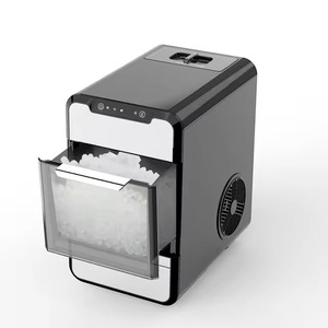 Machine à glaçons électrique Sudex 120W, capacité de 20-30 kg/jour, usage domestique et hôtelier, acier inoxydable, commande numérique - Product Image 3