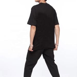 Trendy Custom <b>Logo</b> Print Cotton Men Oversized T Shirts New Fashion High Quality Oem Vintage Style Oversized T-shirt for men - Product Image 3
