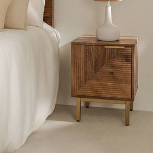 Mesa de Noche Vandana Arion Solace de Madera de Mango - Product Image 1