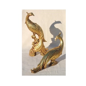 Sculpture en aluminium artisanale, pièce maîtresse décorative pour tables, étagères, consoles et aménagements intérieurs de luxe - Product Image 1