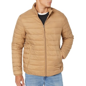 Trending Unisex Waterproof Windproof Puffer <b>Jacket</b> Custom Sublimation Print Quilted Autumn Plus Hooded Zippered Coat 2026 - Product Image 3