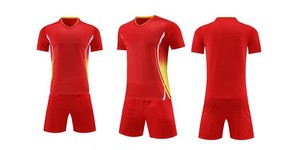 Ensembles de vêtements de football pour hommes en gros, légers, à séchage rapide, maillots de foot respirants, maillots de football pour hommes - Product Image 5