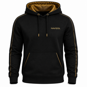 Sudadera con Capucha Unisex al por Mayor, 100% Algodón Grueso, 330g de Peso de Tela, Patrón Geométrico, Ecológica, con Bolsillo, Estilo Casual - Product Image 2