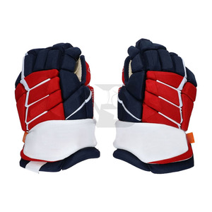 Gants de hockey sur glace en cuir de haute qualité, toutes tailles, fermeture à boucle antidérapante, unisexe, professionnels, couleur et logo personnalisés optimales - Product Image 4