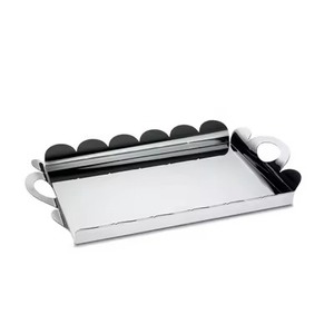 Eco-Friendly Durable Modern Metal Chocolate <b>Tray</b> Stainless Steel Serving <b>Tray</b> for Party Candy <b>Snacks</b> - Product Image 5