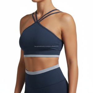 Sujetador Deportivo para Mujer, Acanalado, Transpirable, Personalizado, OEM, Venta al Por Mayor - Product Image 4
