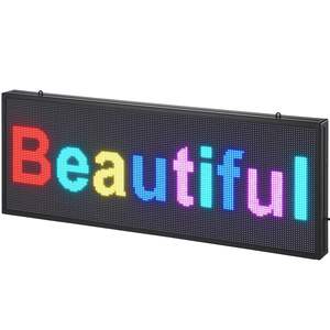 P10 Full Color LED pannello di visualizzazione programmabile fai da te con testo personalizzato Pattern Board WIFI controllo USB negozio segno per le imprese - Product Image 1