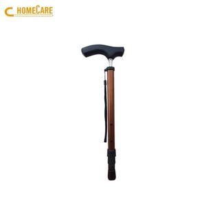 Bâton de marche télescopique 5 sections à prix de gros, embout en caoutchouc, rangement instantané, capacité 250 LBS, pour personnes âgées, randonnée et escalade - Product Image 3