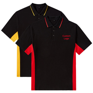 Chemise Homme Personnalisée avec Logo Brodé sur le Devant, Mélange Polyester/Coton, Manches Courtes, Motif Uni, Respirante, Style Urbain - Product Image 1