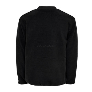 Chaqueta de lana polar de invierno a prueba de viento Chaquetas de bombardero unisex Abrigos para hombres con diseños y tamaños personalizados a precio de descuento - Product Image 5