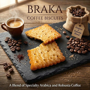 ส่วนผสมคุณภาพสูง บราคากา คอฟฟี่ แครกเกอร์ 360 กรัม – ขนมบิสกิตกรอบ ผลิตโดยโรงงาน ODM โดยตรง - Product Image 6
